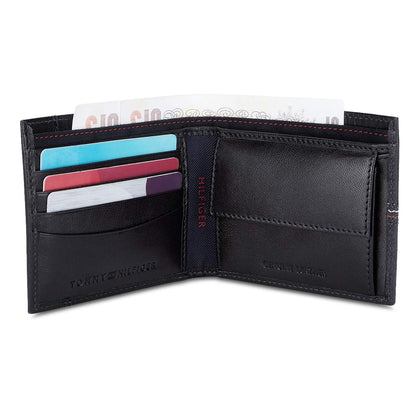 Tommy Hilfiger Leather Navy Men's Wallet (Blue)