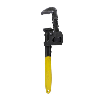 STANLEY 71-642 12'' 300 mm Stilson Type Pipe Wrench Ideal for Construction & Heavy-Duty Applications for Industrial & Professional Use, YELLOW & BLACK