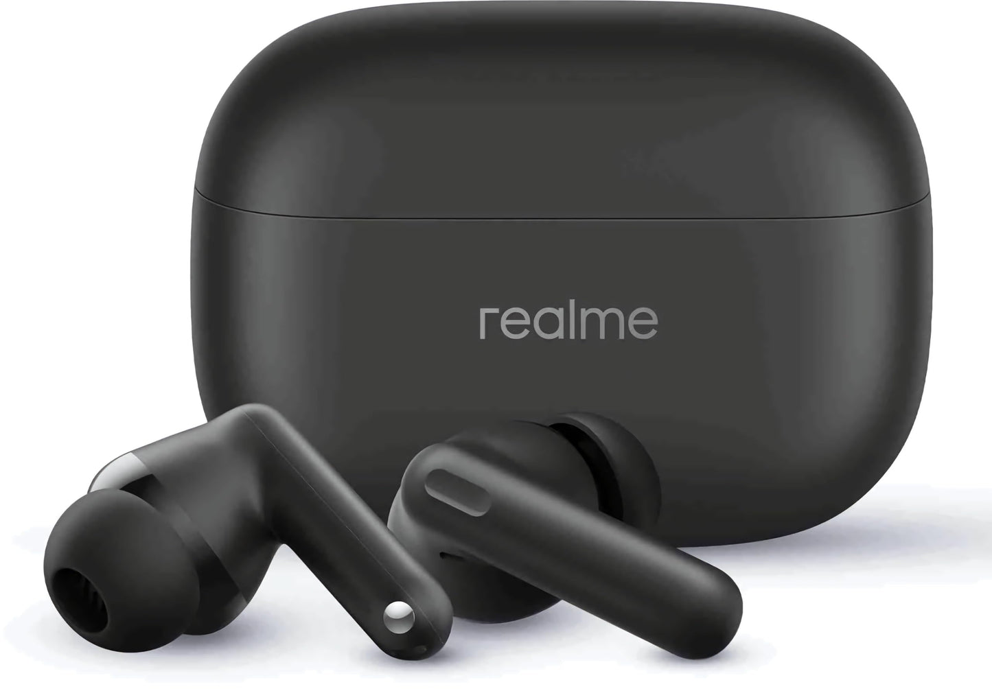 realme Buds T310 Truly Wireless in-Ear Earbuds with 46dB Hybrid ANC, 360° Spatial Audio, 12.4mm Dynamic Bass Driver, Upto 40Hrs Battery and Fast Charging (Vibrant Black)