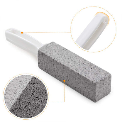 N A 2PCS MSUN Premium Toilet Bowl Cleaning Stone with Handle, Pumice Stone Toilet Bowl Cleaner, Easy to Remove Unsightly Toilet Rings, Tile, Toilets, Sinks, Bathroom, Bathtubs, Hardwater, Lime, Rust