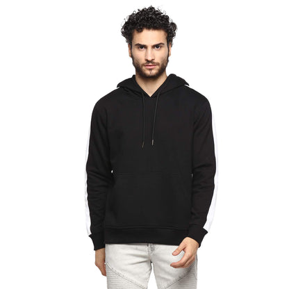 Alan Jones Clothing Men's Poly Cotton Hooded Regular Sweatshirt