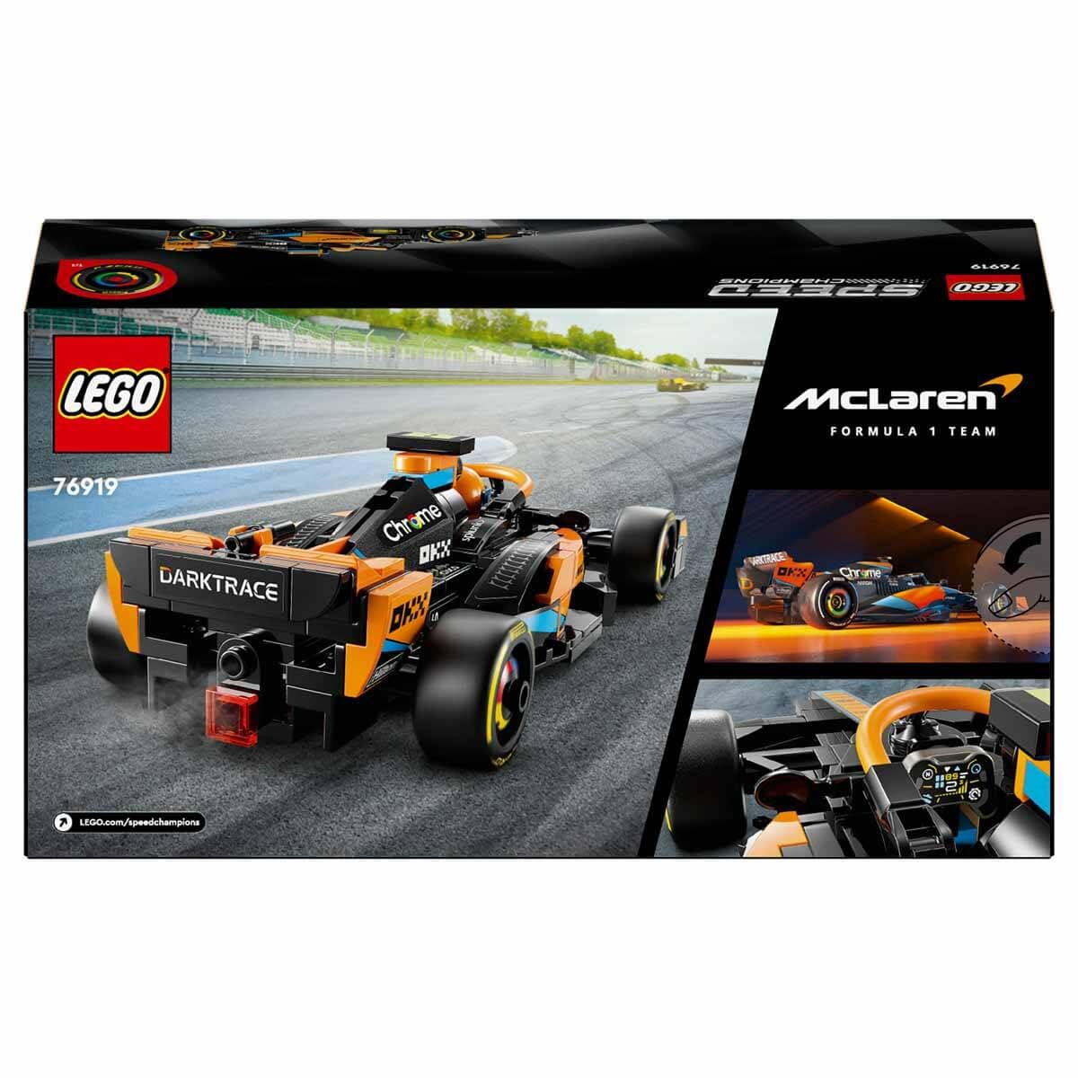 LEGO Speed Champions 2023 McLaren Formula 1 Race Car 76919