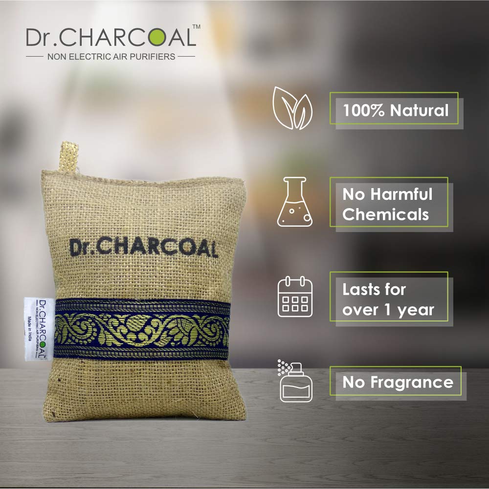 Dr. CHARCOAL Activated Carbon Air Purifier Bags are without fragrance