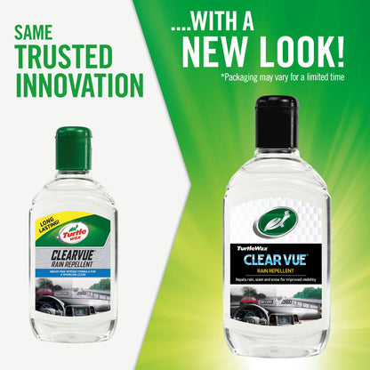 Turtle Wax ClearVue Rain Repellent - Car Glass Cleaner & water repellent