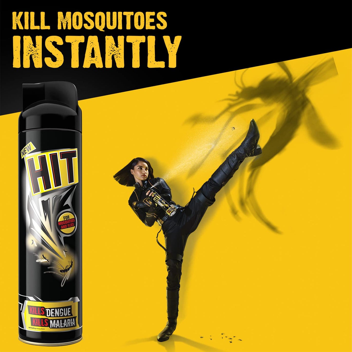 Hit Flying Insect Killer - Mosquito & Fly Killer Spray (700Ml) | Instant Kill | Protection From Dengue & Malaria, Pack Of 1