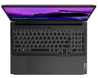 Lenovo [Smart Choice Ideapad Gaming 3 Laptop AMD Ryzen 5 5500H 15.6" (39.62Cm) Fhd IPS 300Nits 144Hz (8Gb/512Gb Ssd/Win11/Nvidia RTX 2050 4Gb/Alexa/3 Month Game Pass/Shadow Black/2.32Kg),82K20289In