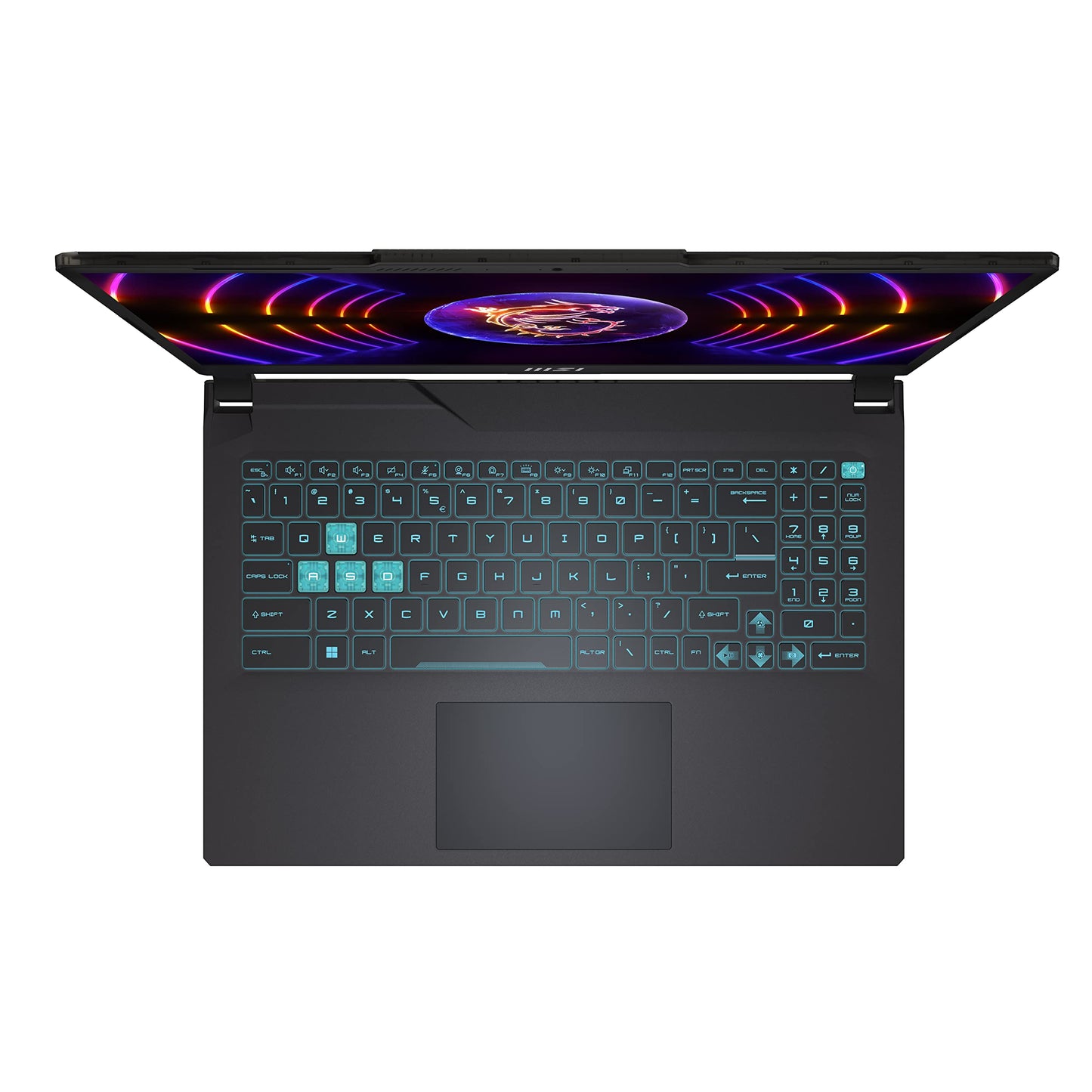 MSI Cyborg 15, Intel 12th Gen. i5-12450H, 40CM FHD 144Hz Gaming Laptop (16GB/512GB NVMe SSD/Windows 11 Home/Nvidia GeForce RTX4050, 6GB GDDR6/Translucent Black/1.98Kg), A12VE-071IN