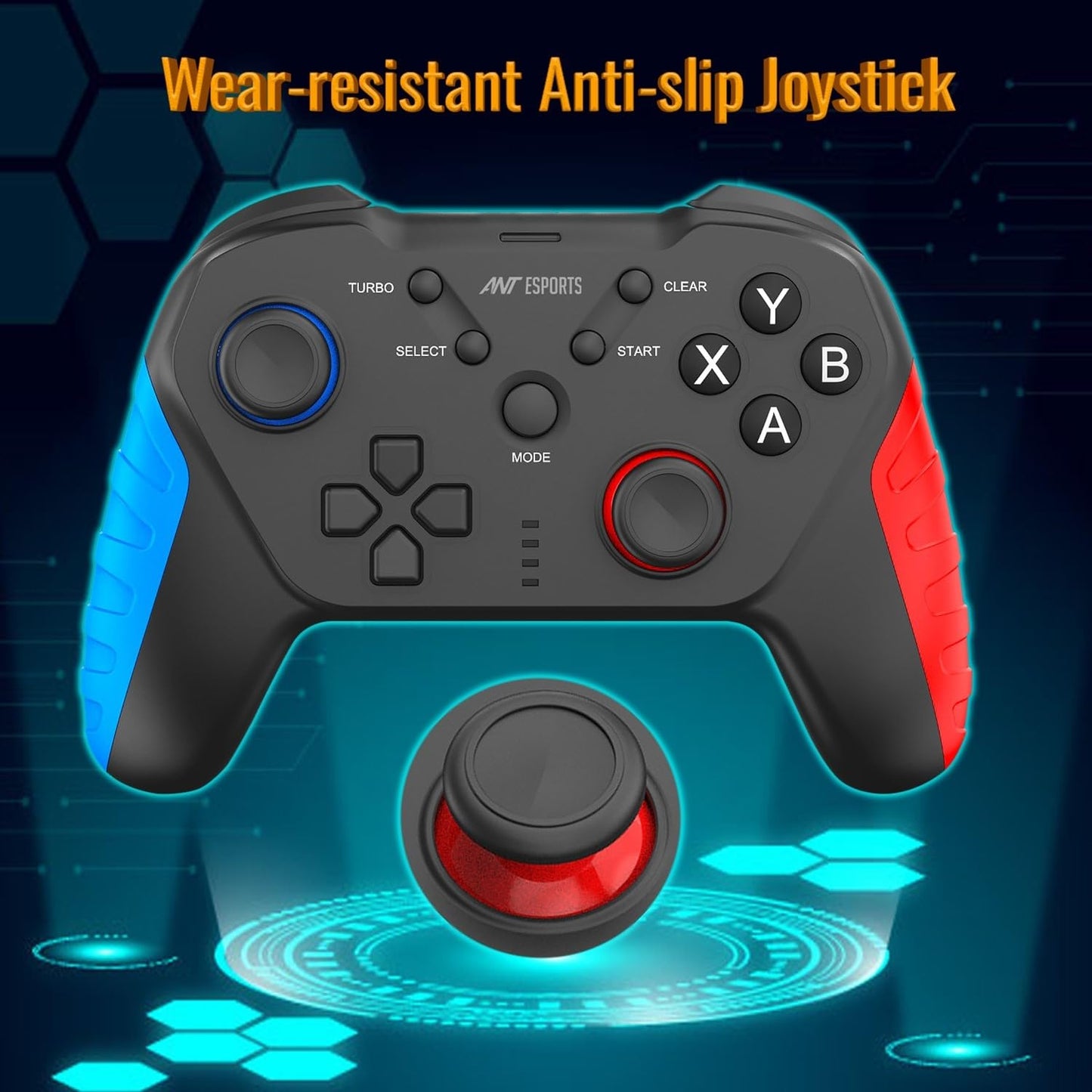 Ant Esports GP110 Wired Gamepad, Compatible for PC & Laptop Computer (Windows 10/8 /7) / PS3 / Android