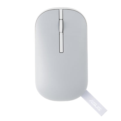 ASUS Marshmallow Md100 USB Mouse, Silent Button, Up to 1600 Dpi, Dual-Mode Connection, (Grey)