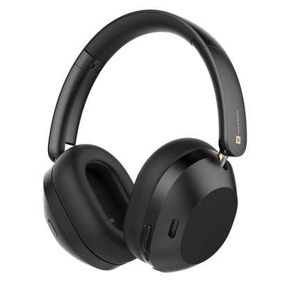 realme TechLife Studio H1 Over The Ear Headphone with 70Hours Playtime 360° Spatial Audio, 40mm Drivers, 80ms Superlow Latency, 43 dB Adaptive ANC-Black