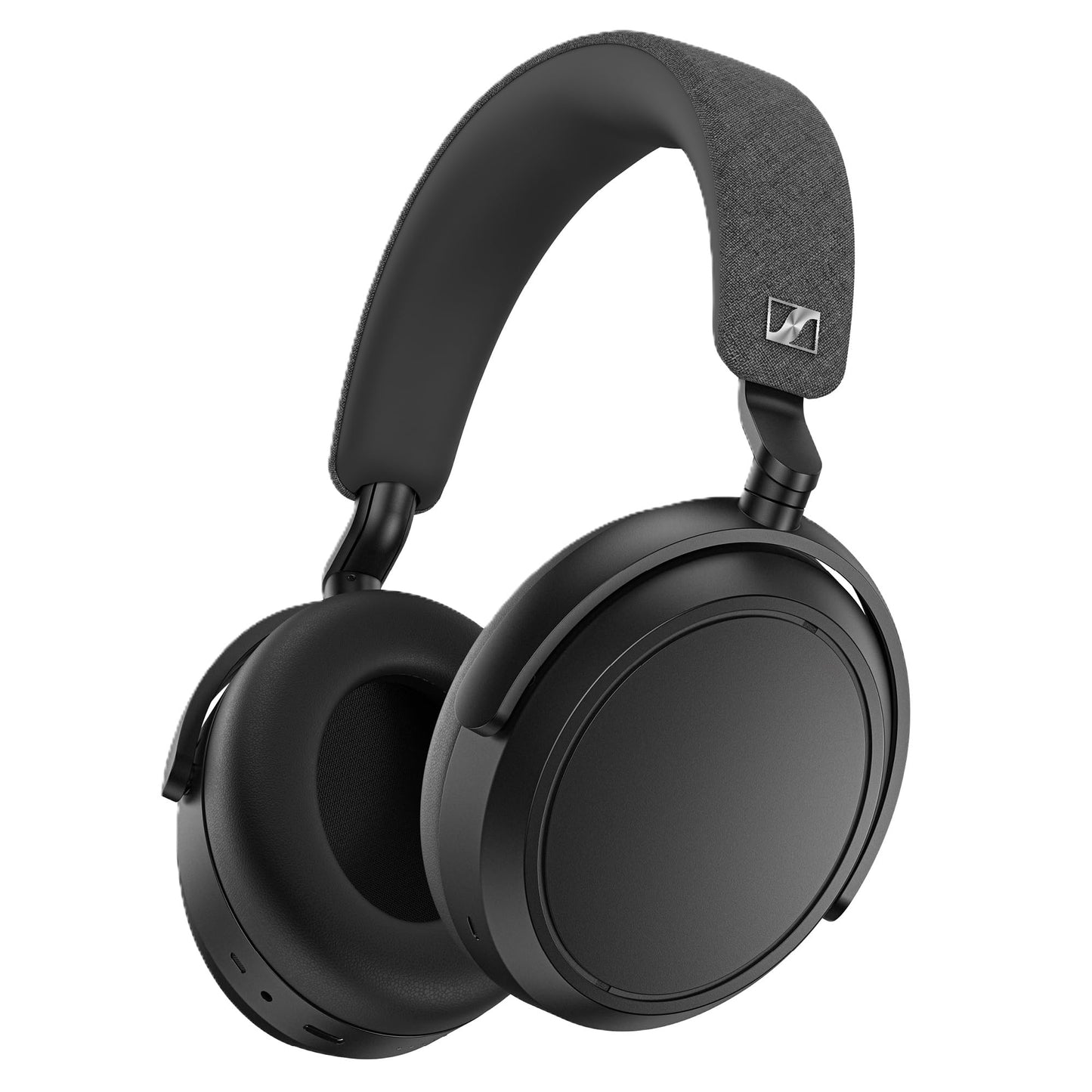 Sennheiser Momentum 4 Wireless Over Ear Headphones, Bluetooth Adaptive Noise Cancelling-ANC & Customizable Sound, 4 Digital Mics for Crystal-Clear Calls,60h Battery, 2 Yr Warranty, Black