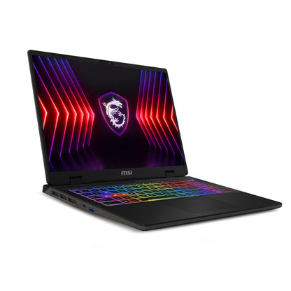 MSI Sword 16 HX, Intel 13th Gen. i9-13980HX, 41CM 16:10 FHD+ 144Hz Gaming Laptop(32GB/1TB NVMe SSD/Windows 11 Home/Office 2021/NVIDIA GeForce RTX 4060, GDDR6 8GB /Cosmos Gray/2.3Kg),14VFKG-652IN