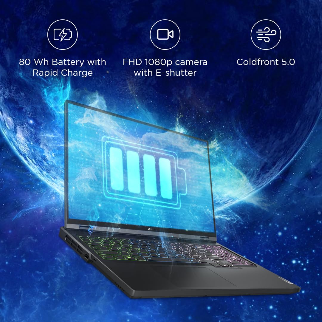 Lenovo Legion Pro 5 features 80Wh battery with rapid charge