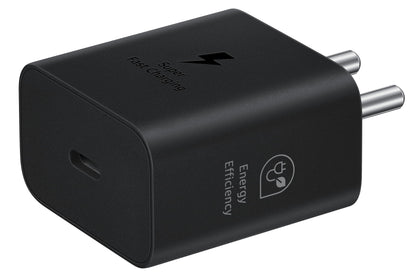 Samsung Original 25W Type-C Travel Adaptor without Cable, Black