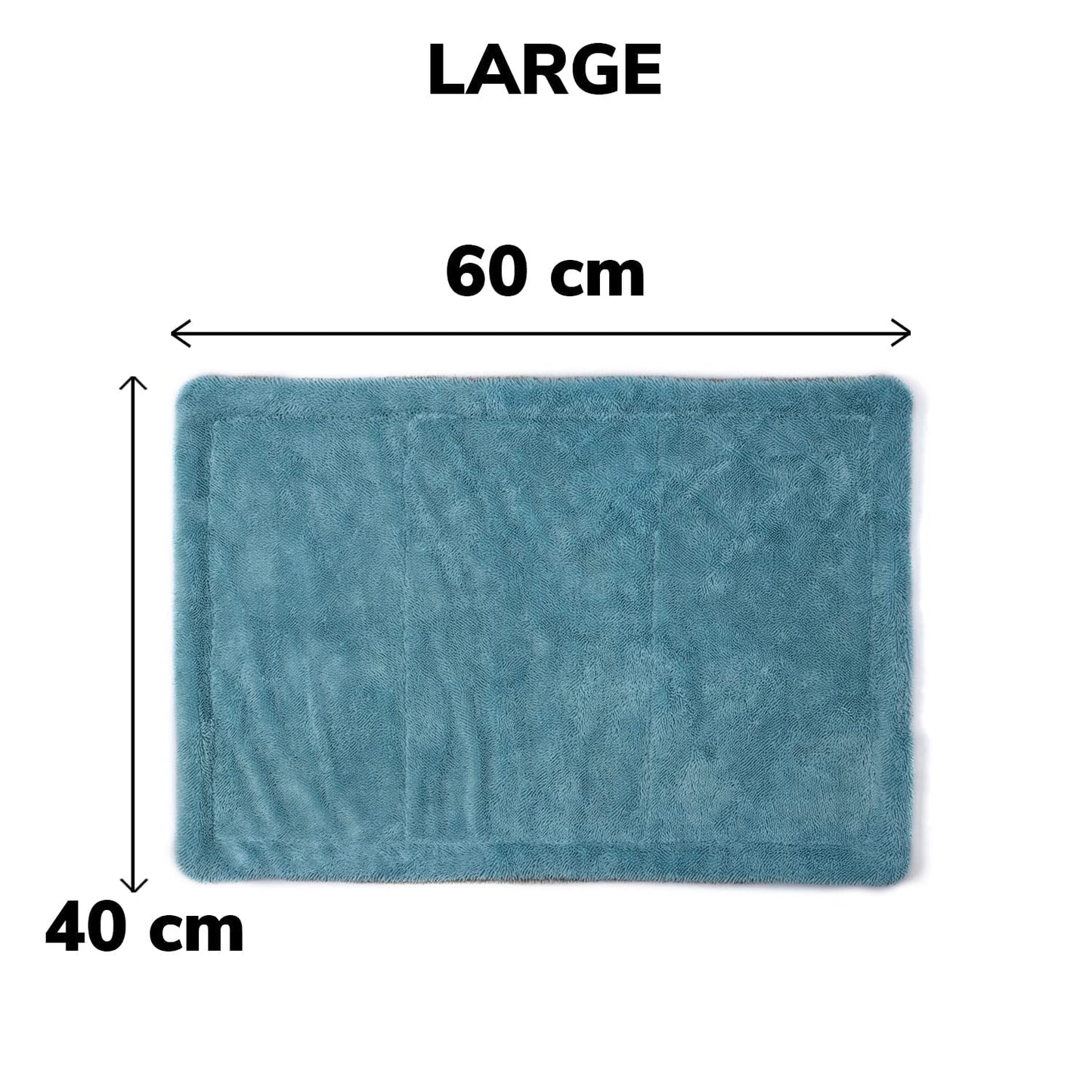 ShineXPro Microfiber Cloth For Car - Puremagic 1100 Gsm Twisted Loop Super Absorbent Towel - Edgeless Design With Plush Pile, Lint Free Cloth For Drying & Detailing, Transparent