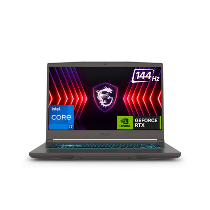 MSI Thin 15, Intel 13th Gen. Core i7-13620H, 40CM FHD 144Hz Gaming Laptop(16GB/512GB NVMe SSD/Windows 11 Home/NVIDIA GeForce RTX 3050,GDDR6 4GB/Cosmos Gray/1.86Kg), B13UC-1804IN (One of the Best for Gaming)