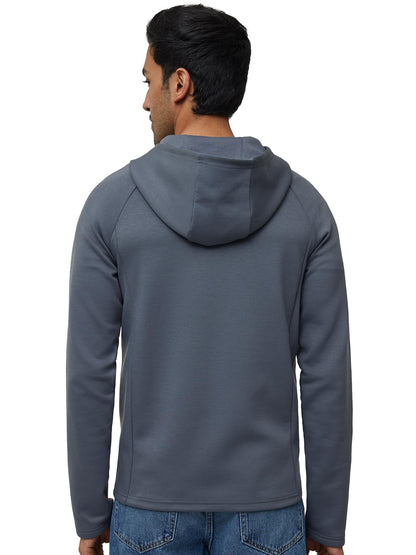 XYXX Men Cotton Rich Hoodies, Regular Fit, Solid