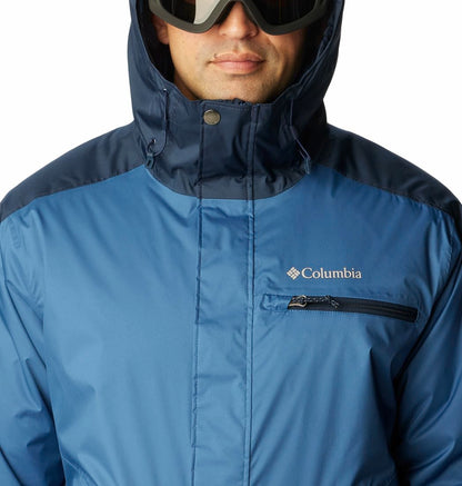 Columbia Mens Valley Point Jacket, Night Tide