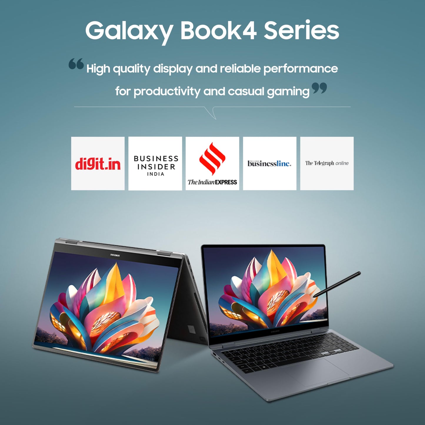 Samsung Galaxy Book4 (Gray, 8GB RAM, 512GB SSD) | 15.6" Full HD Screen | Intel Core 5 120U Processor | Windows 11 Home | MS Office 2021 | Fingerprint Reader | Intel Iris XE Graphics | RJ45 LAN Port