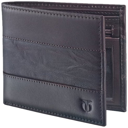 TITAN Brown Leather Men's Wallet