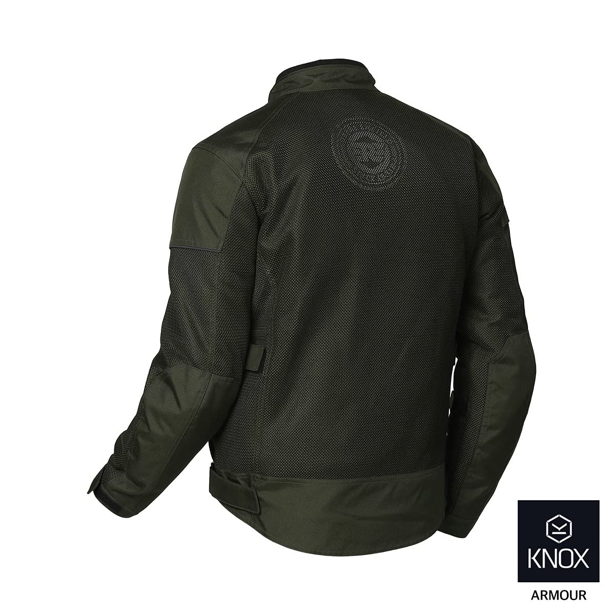 Royal Enfield Windfarer Riding Jacket Olive 44 Cm Knox Flexiform Ce Level 1 Certified Protectors At Shoulders And Elbows / High Abrasion-Resistant mesh with high air permeability