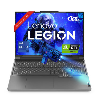 Lenovo Legion Slim 7 Intel Core i9-13900H 16" (40.64cm) 3.2K IPS 165Hz 430Nits Gaming Laptop (16GB/1TB SSD/Win/NVIDIA RTX 4070 8GB/Grey/2Kg),82Y3003WIN +M300s Mouse