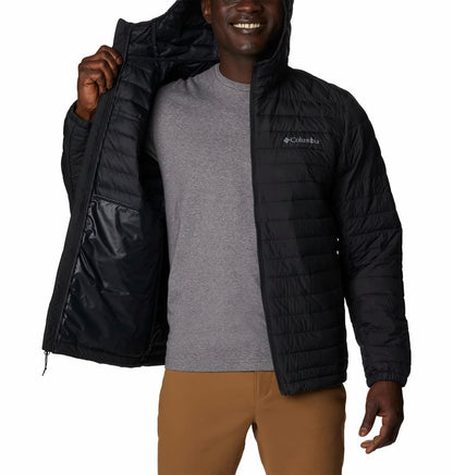 Columbia Mens Silver Falls Hooded Jacket, Niagara