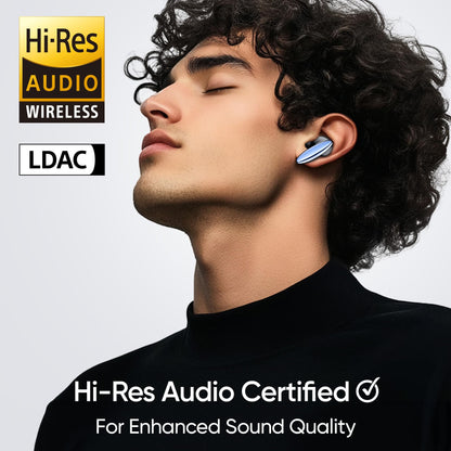 Mivi SuperPods Opera ANC [Just launched], True Wireless Earbuds, Hi-res Audio Wireless LDAC, ANC with 3D Soundstage, Spatial Audio, 60H Playtime, BT v5.3 Earbuds- Iconic Black