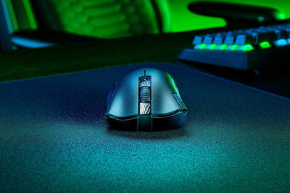 Razer Bluetooth DeathAdder V2 X Hyper Speed: Award-Winning Ergonomic Design with 16000 DPI - Ultra-Fast Hyper Speed Wireless Ergonomic Gaming Mouse - 235hr Battery Life - RZ01-04130100-R3A1, Black