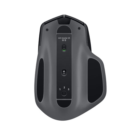 Logitech MX Master 2S Bluetooth Edition Wireless Mouse, Multi-Surface, Hyper-Fast Scrolling, Ergonomic, Rechargeable, Connects Up to 3 Mac/PC Computers