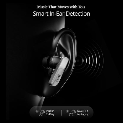 boAt [New Launch] Airdopes 800 HiDef, Hires Audio LDAC, 4Mic ENx, App Support, ASAP Charge, IPX5, Low Latency, Dual Pairing, BTv5.3, Bluetooth Earbuds, TWS Ear Buds Wireless Earphones(Graphite Grey)