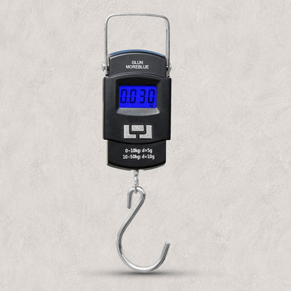 GLUN® Electronic Portable Digital LED Screen Luggage Weighing Scale, 50 kg/110 Lb For Multi-Purpose Use.