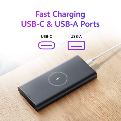 Xiaomi Wireless Power Bank 10000mAh | 22.5W Fast Charging (USB-A) | 10W Wireless Charging | Two-Way Fast Charging | Fast Charging USB C Input Port