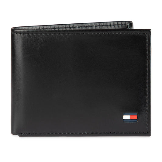 Tommy Hilfiger Leather Men Card Wallet(multicolour)