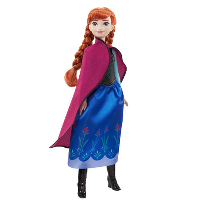 Disney Mattel Princess Dolls Anna Posable Fashion Doll 1 with Signature Clothing and Accessories