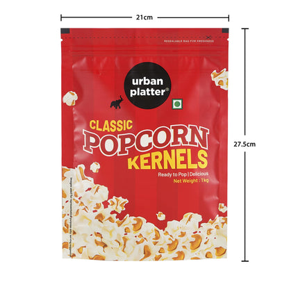 Urban Platter Pop Corn Kernels, 1kg