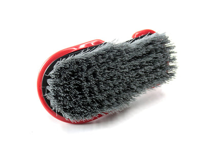 MaxShine Tire & Carpet Scrub Brush for Heavy Duty Tyre Detailing Deep Cleaning with Durable Bristles for Effective Dirt Removal (19cm)