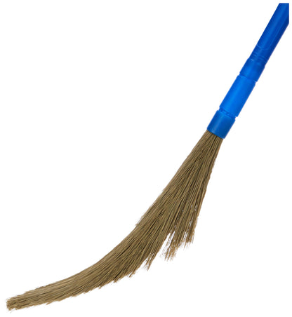 Amazon Brand - Presto! Floor No Dust Broom with Extendable Handle | Pack of 1, Blue