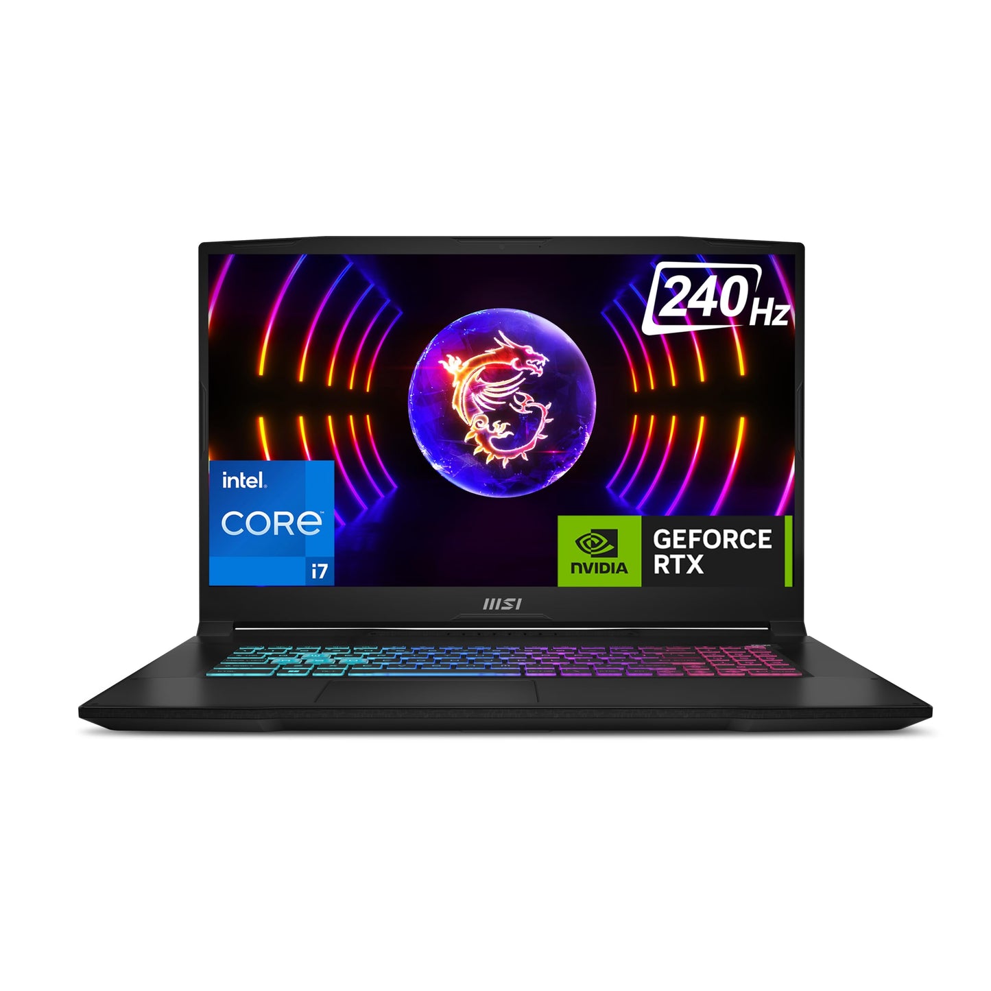 MSI Katana 17, Intel Core i7-13700H, 44CM QHD 240Hz Gaming Laptop(16GB/1TB NVMe SSD/Windows 11 Home/NVIDIA GeForce RTX 4070, GDDR 8GB/Black/2.6Kg), B13VGK-1231IN