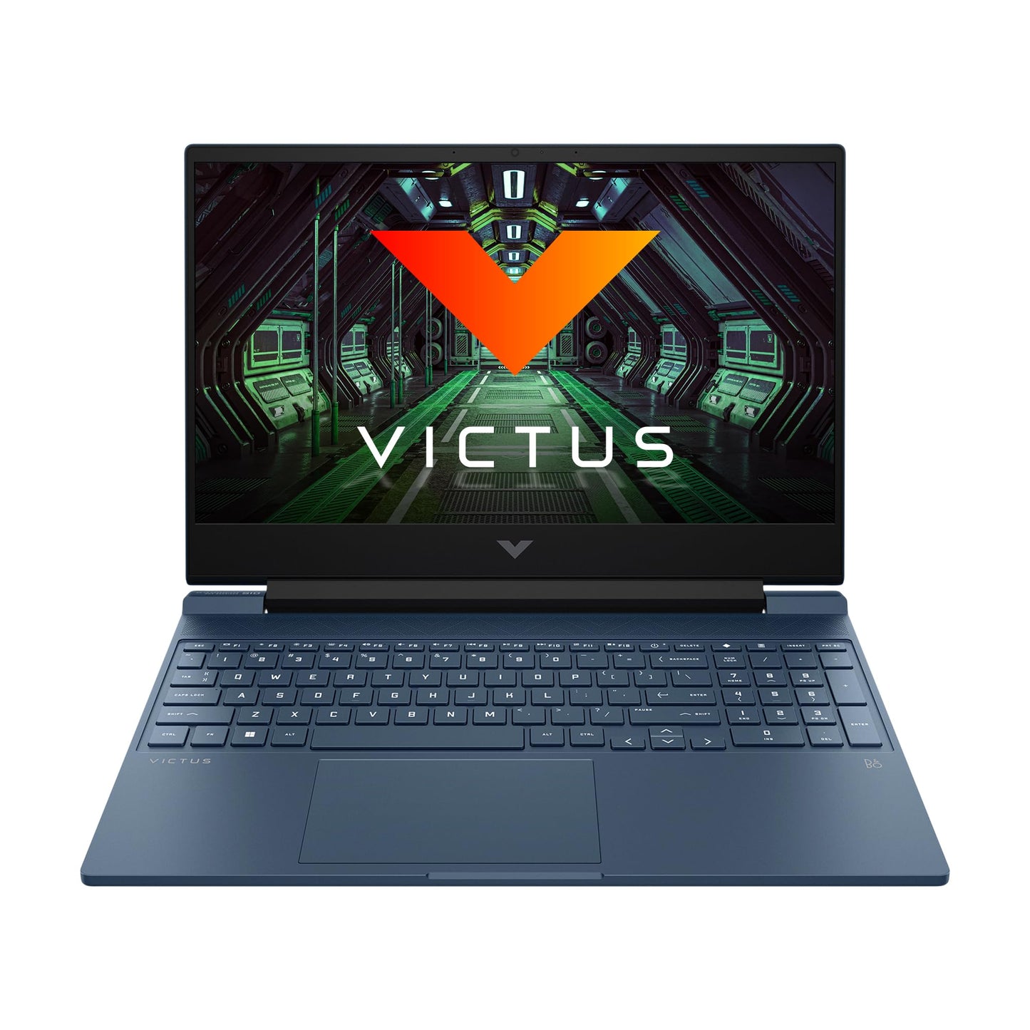 HP Victus Gaming Laptop, AMD Ryzen 5 5600H, AMD 4GB Radeon RX 6500M Graphics, 15.6-inch (39.6 cm), FHD, IPS, 8GB DDR4, 512GB SSD, Backlit KB, B&O (Win 11, Blue, 2.29 kg), fb0147AX