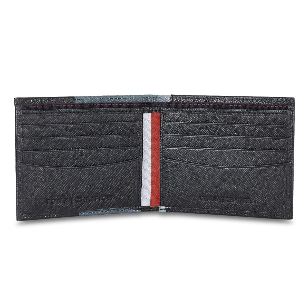 Tommy Hilfiger Leather Men Wallet (Black)