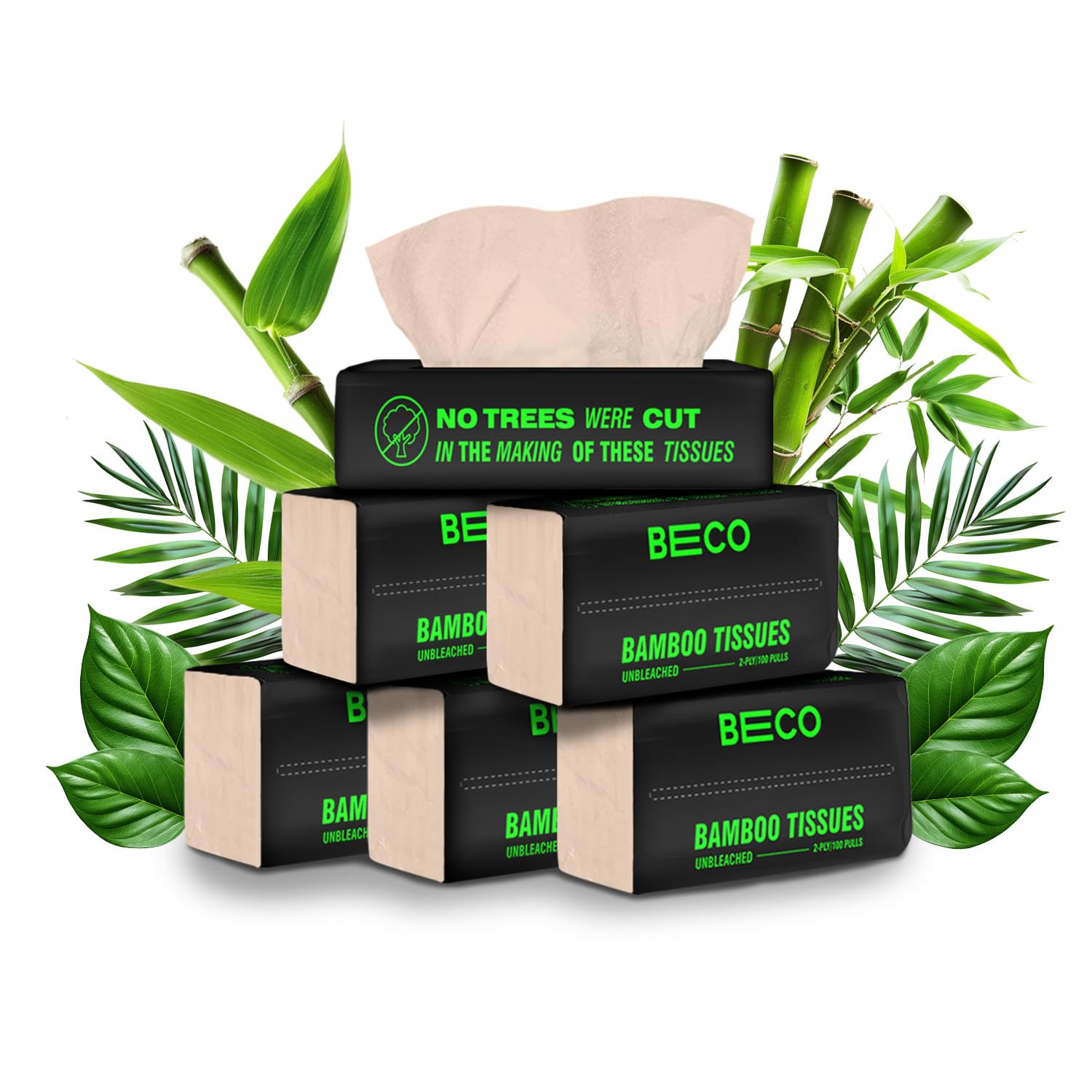 Beco Bamboo Soft Facial Tissue Papers