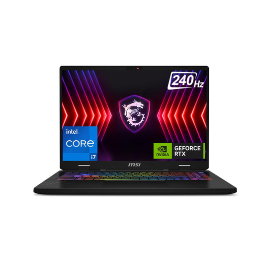 MSI Crosshair 16 HX, Intel 14th Gen. i7-14700HX, 41CM QHD+ 240Hz Gaming Laptop(32GB/1TB NVMe SSD/Windows 11 Home/NVIDIA GeForce RTX 4070, GDDR6 8GB/Cosmos Gray/2.5Kg), D14VGKG-205IN