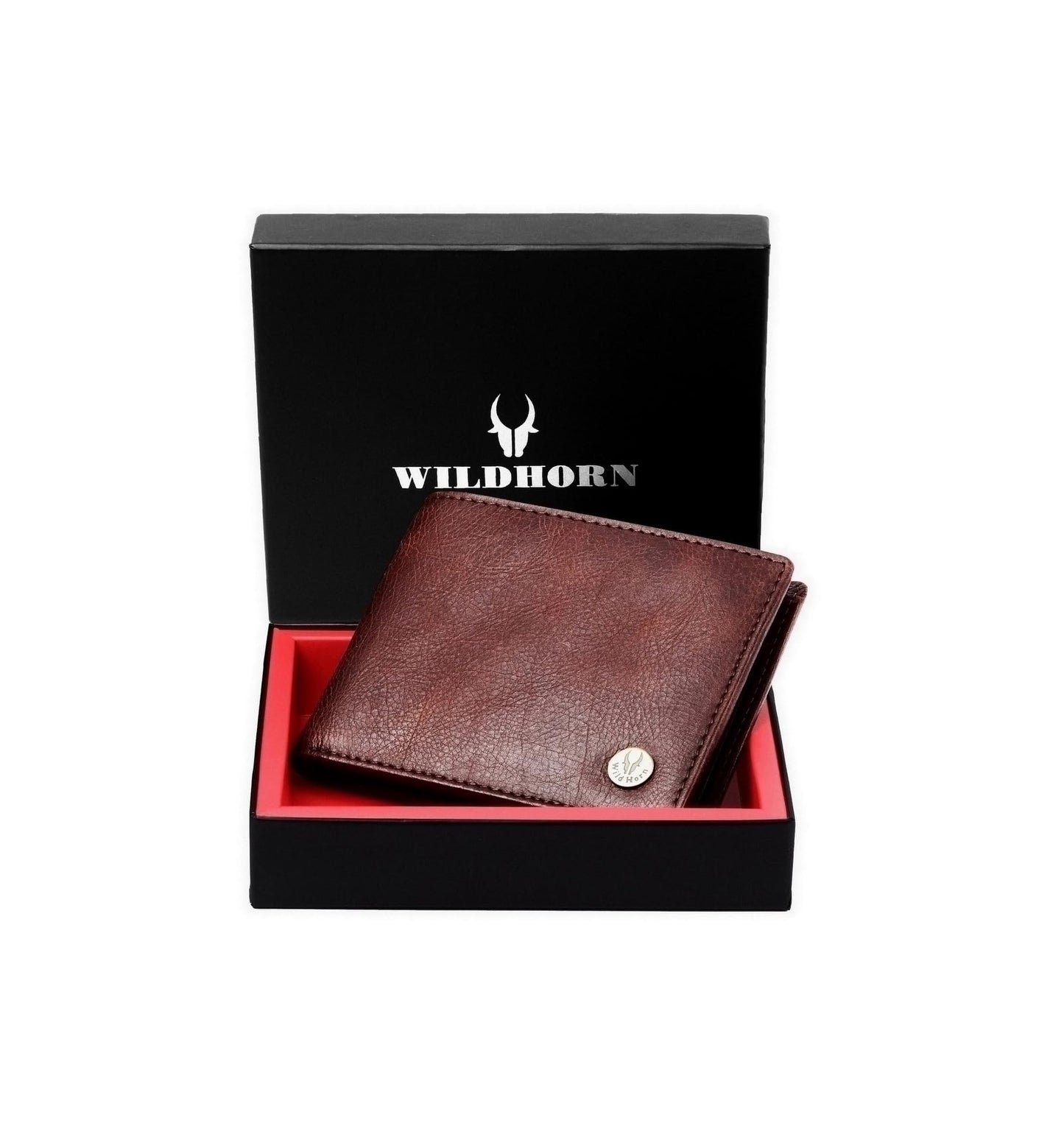 WildHorn Leather Wallet For Men, Brown