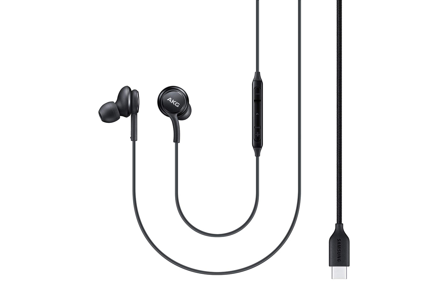 Samsung AKG-Tuned IC100 Type-C Wired in Ear Earphone with mic (Black)