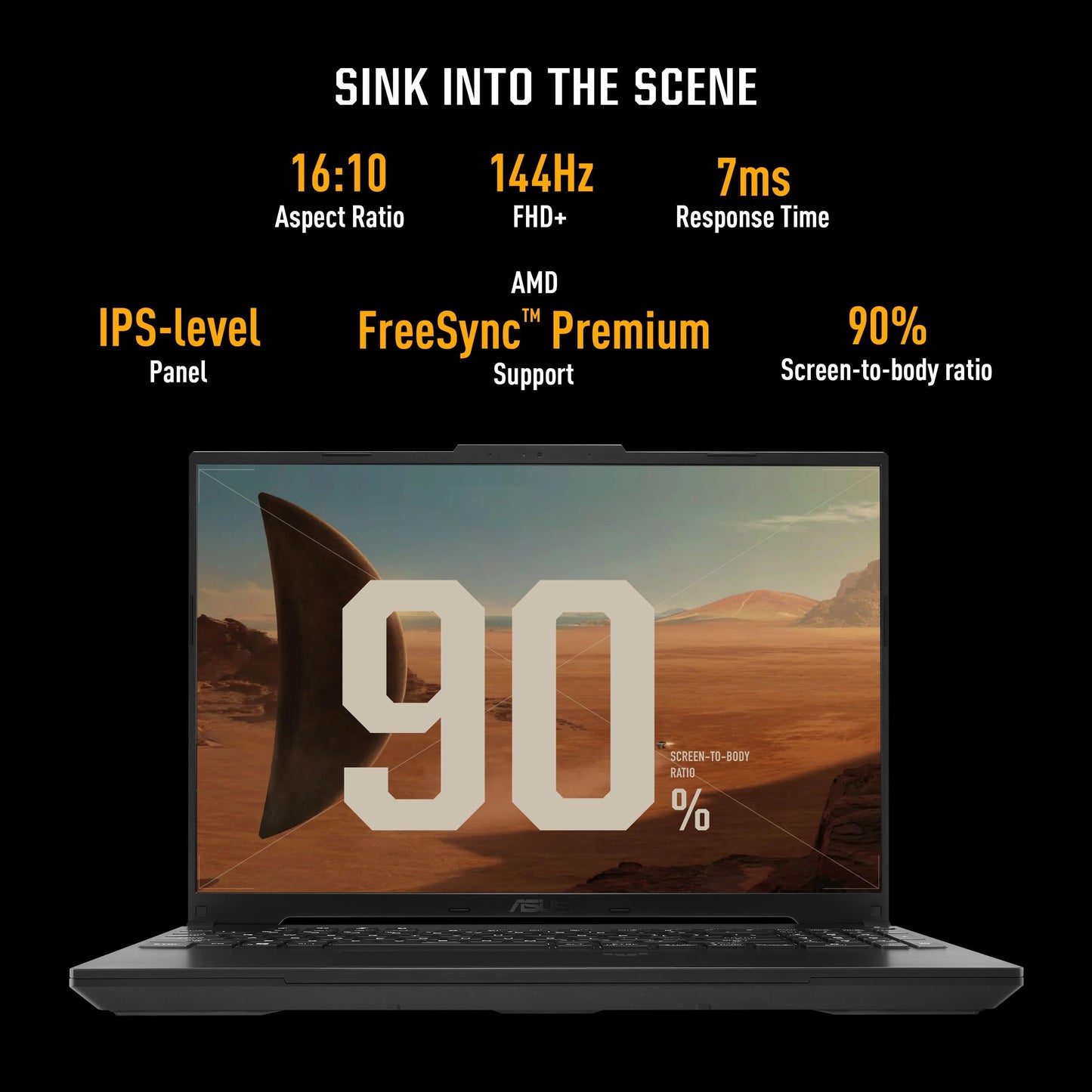 ASUS TUF Gaming A16 Advantage Edition features 144Hz FHD+ display