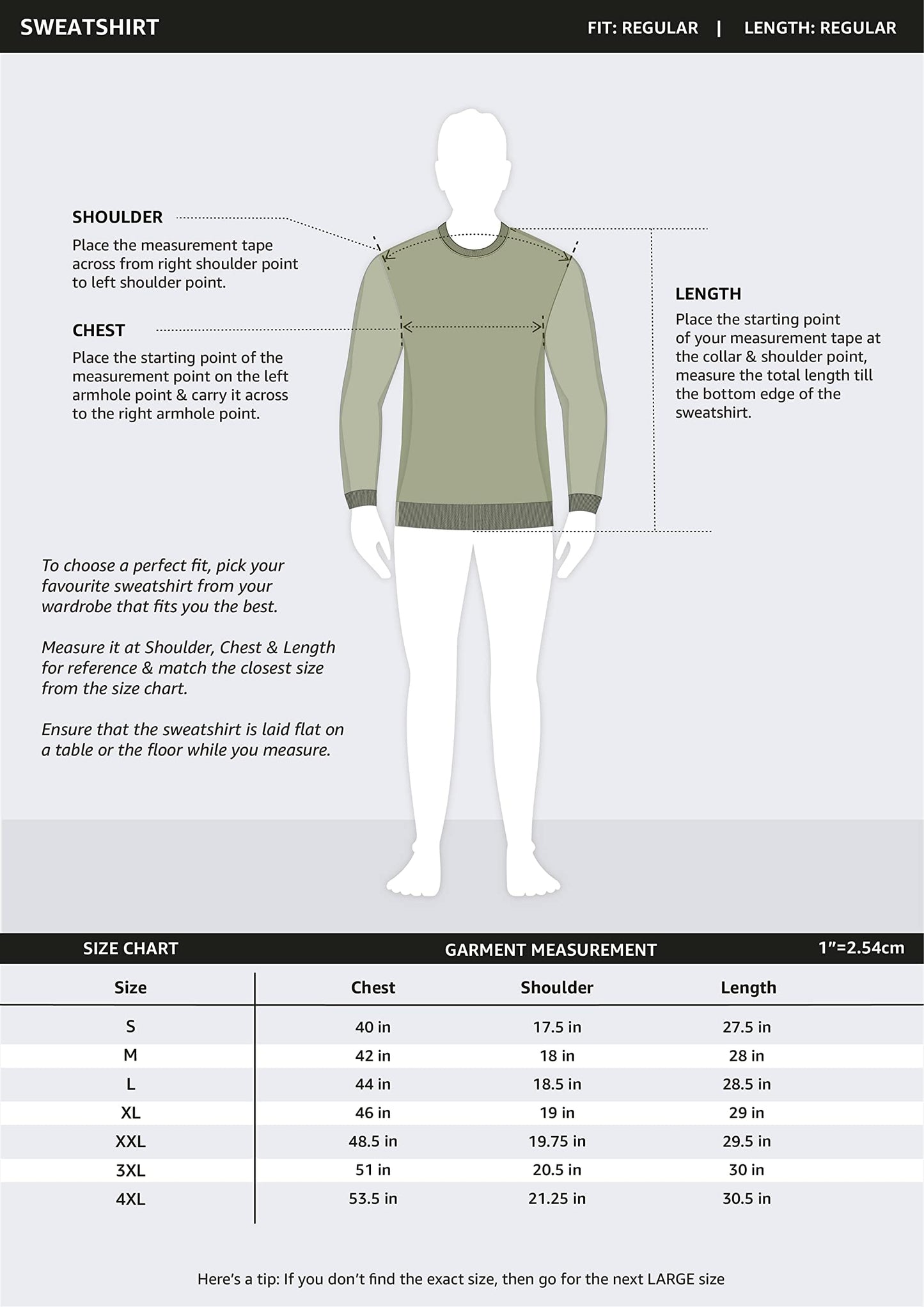 Amazon Brand - Symbol Men's Cotton Blend High Neck Fleece Sweatshirt Murky