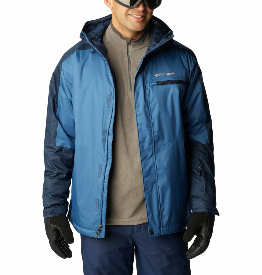 Columbia Mens Valley Point Jacket, Night Tide