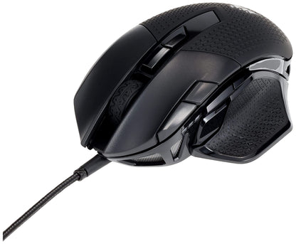 Corsair Nightsword RGB, Performance Tunable FPS/MOBA Gaming Mouse, 18000 DPI - Black, Wired