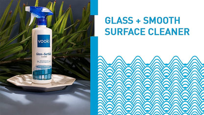 Vooki Ecofriendly Smooth Glass Surface Cleaner, Non-Toxic, for All Types of Glass Surfaces, 500ml - (Pack of 1)